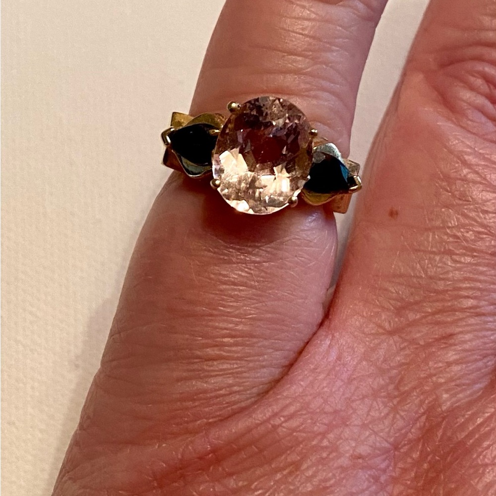 Morganite ring - Picture 9 of 10